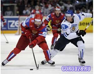 Российские хоккеисты обыграли финнов на ЧМ. AP