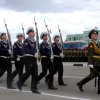 В Белогорске 800 школьников изобразили торжество Победы