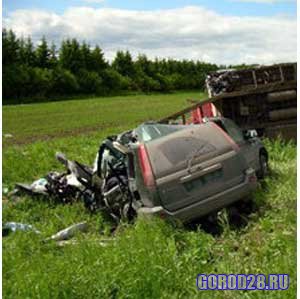 Пьяный водитель перевернулся на дороге - погибла пассажирка 