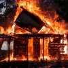 В Приамурье пожар в дачном домике унес жизнь мужчины